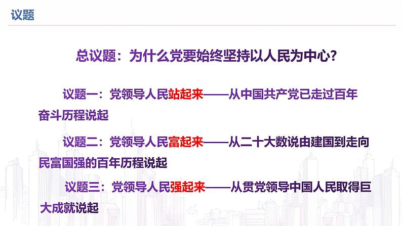 高中政治人教统编版必修3政治与法治1-2中国共产党领导人民站起来、富起来、强起来精品课件402