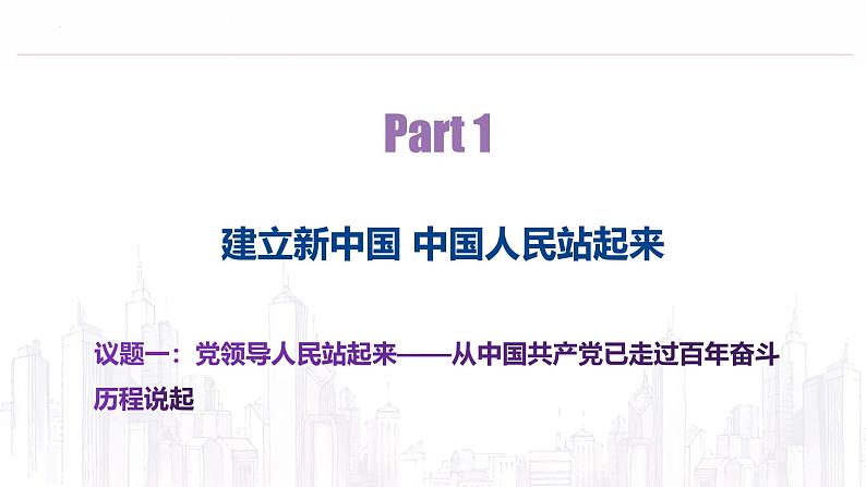 高中政治人教统编版必修3政治与法治1-2中国共产党领导人民站起来、富起来、强起来精品课件403