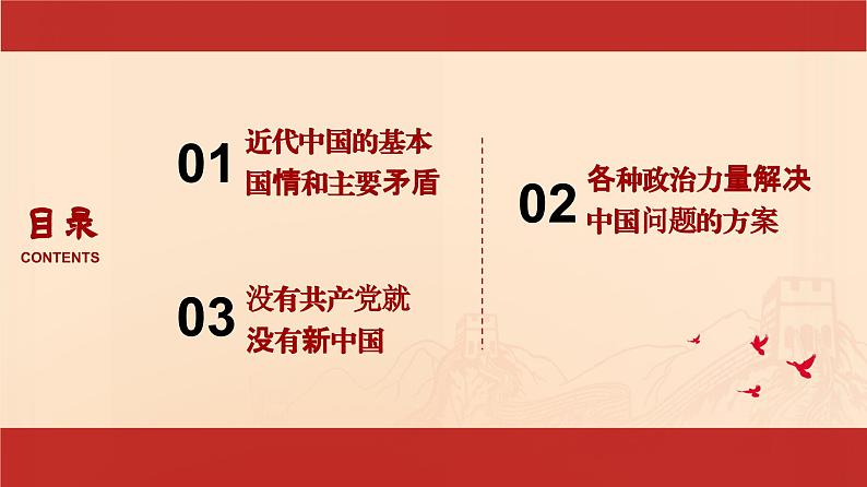 高中政治人教统编版必修3政治与法治1-1中华人民共和国成立前各种政治力量精品课件8第4页