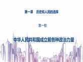 高中政治人教统编版必修3政治与法治1-1中华人民共和国成立前各种政治力量精品课件4