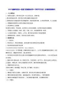 2025届高考政治一轮复习统编版必修4《哲学与文化》主观题答题要点