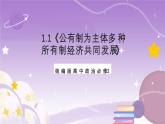 1.1《公有制為主體 多種所有制經(jīng)濟(jì)共同發(fā)展》課件+教案+導(dǎo)學(xué)案+分層作業(yè)（原卷版+解析版）-統(tǒng)編版高中政治必修2