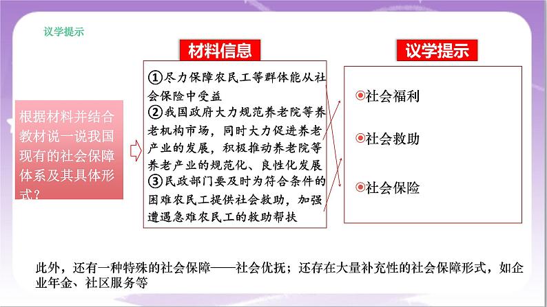 4.2《我国的社会保障》课件+教案+导学案+分层作业（原卷版+解析版）-统编版高中政治必修208