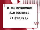 2.1 “逻辑”的多种含义课件-2024-2025学年高中政治统编版选择性必修三逻辑与思维 (2)
