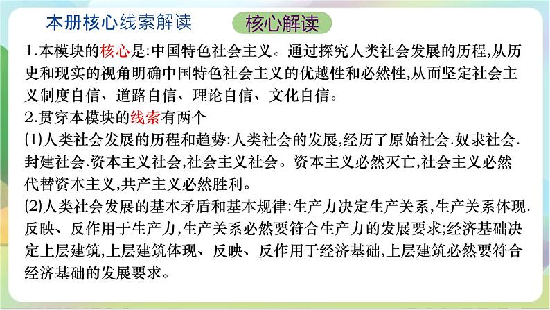 【复习】第三课《只有中国特色社会主义才能发展中国》复习课件-统编版政治必修102