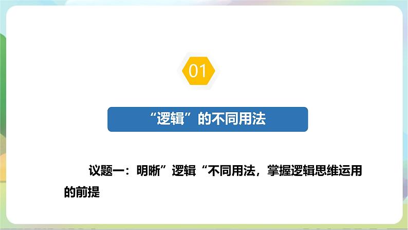 2.1《“逻辑”的多种含义》课件—统编版政治选择性必修3第5页