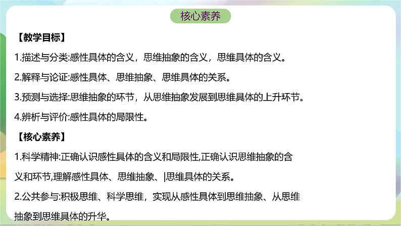 10.2《体会认识发展的历程》课件+教案+分层作业+导学案—统编版政治选择性必修302