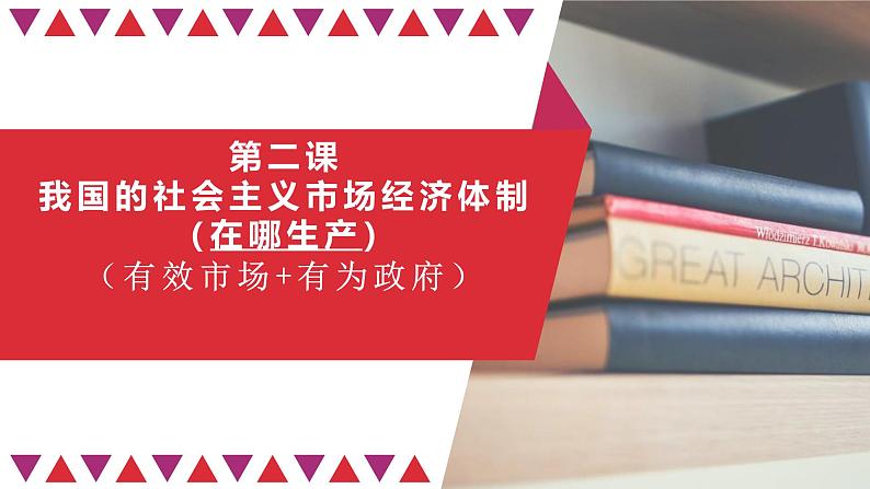 第二课 我国的社会主义市场经济体制 课件-2025届高考政治一轮复习统编版必修二经济与社会01