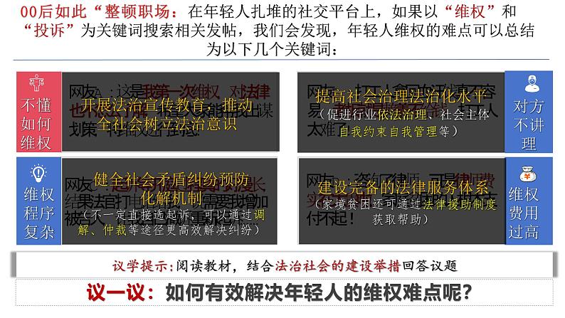 8.3 法治社会 课件-2024届高考政治一轮复习统编版必修三政治与法08