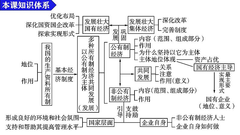 第一课 我国的生产资料所有制 课件-2025届高考政治一轮复习统编版必修二经济与社会07