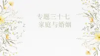 第二单元 家庭与婚姻课件-2025届高考政治一轮复习统编版选择性必修二法律与生活