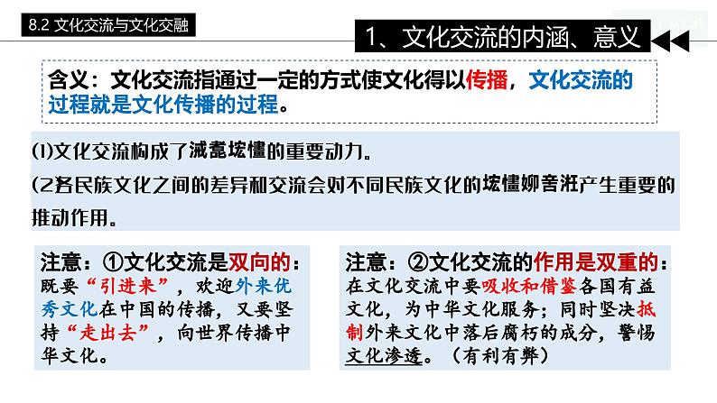 8.2 文化交流与文化交融 （课件）2024-2025高中政治必修四 哲学与文化（统编版）06