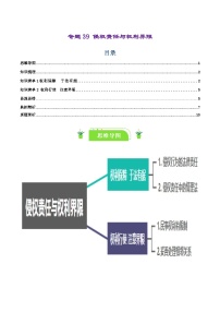 专题39 侵权责任与权利界限（知识清单）-【复习清单】最新高考政治一轮复习讲义（新高考通用）