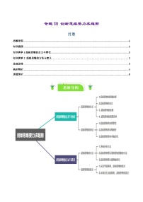 专题58 创新思维要力求超前-【复习清单】最新高考政治一轮复习讲义（选择性必修3）