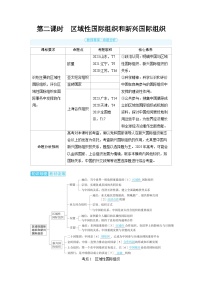 2025年高考政治精品教案选择性必修1 当代国际政治与经济 第四课 国际组织 第二课时 区域性国际组织和新兴国际组织