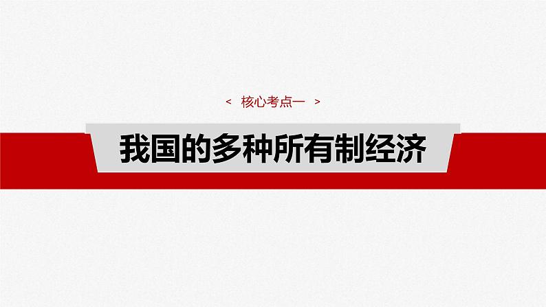 新高考政治一轮复习讲义课件必修2 第五课　课时2　多种所有制经济共同发展（含解析）第4页