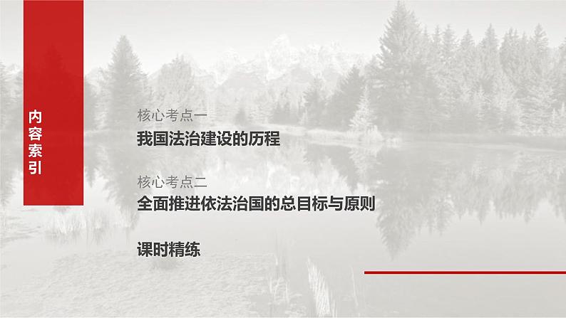 新高考政治一轮复习讲义课件必修3 第十四课　治国理政的基本方式（含解析）06