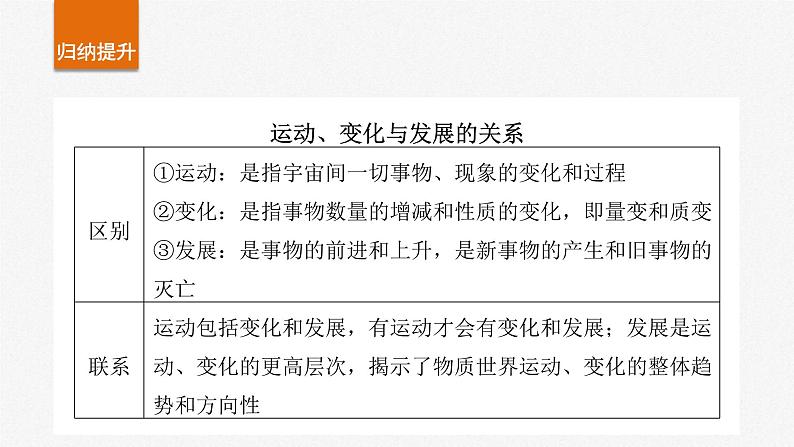 新高考政治一轮复习讲义课件必修４ 第十九课　课时二　关于“发展观”的命题（含解析）07