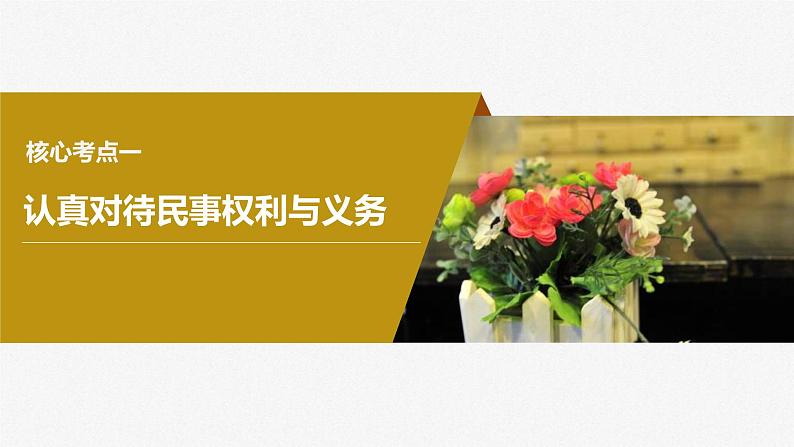 新高考政治一轮复习讲义课件选择性必修2第311课课时1在生活中学民法用民法（含解析）07