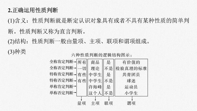 新高考政治一轮复习讲义课件选择性必修3第316课课时2正确运用判断（含解析）08