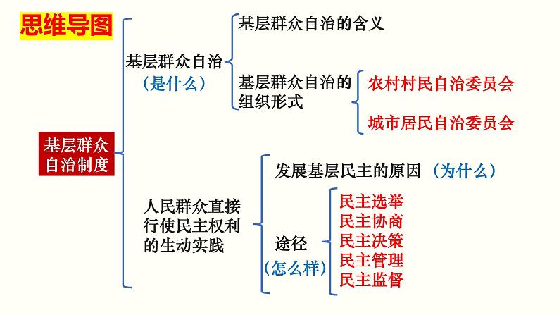 6.3 基层群众自治制度(课件＋视频)第3页