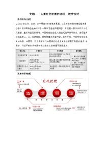 新高考政治二轮复习讲测练教案设计专题二  站起来、富起来、强起来 （含解析）