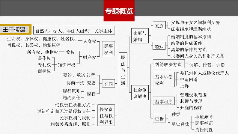 2023年高考政治二轮复习课件（新高考版） 专题13　课时1　民事权利与义务02