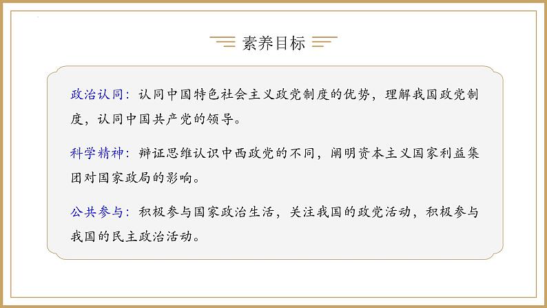 1.3 政党和利益集团课件-高中政治统编版选择性必修一当代国际政治与经济02