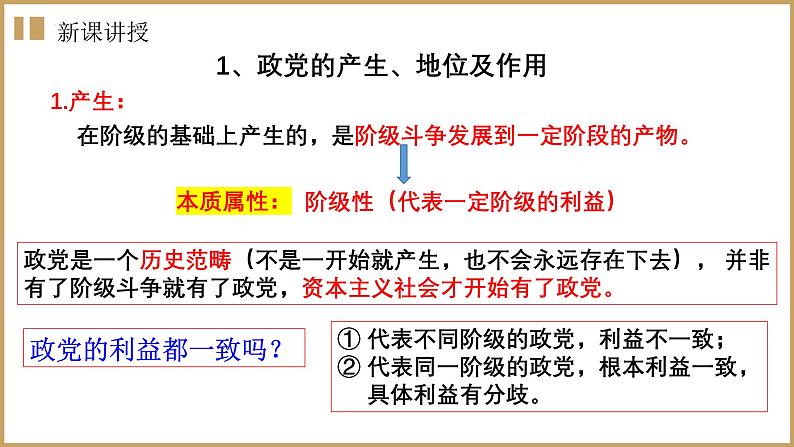 1.3 政党和利益集团课件-高中政治统编版选择性必修一当代国际政治与经济05