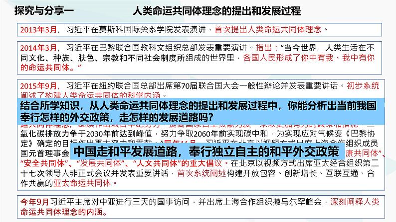 5.1中国外交政策的形成与发展 课件-高中政治统编版选择性必修一当代国际政治与经济第3页