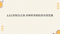 政治 (道德与法治)必修2 经济与社会公有制为主体 多种所有制经济共同发展教课课件ppt