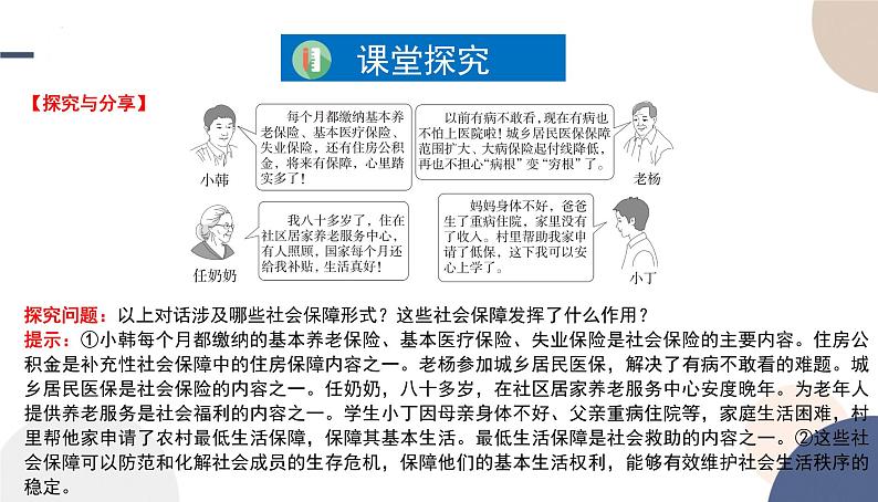 4.2 我国的社会保障 课件-高中政治统编版必修 二经济与社会第4页