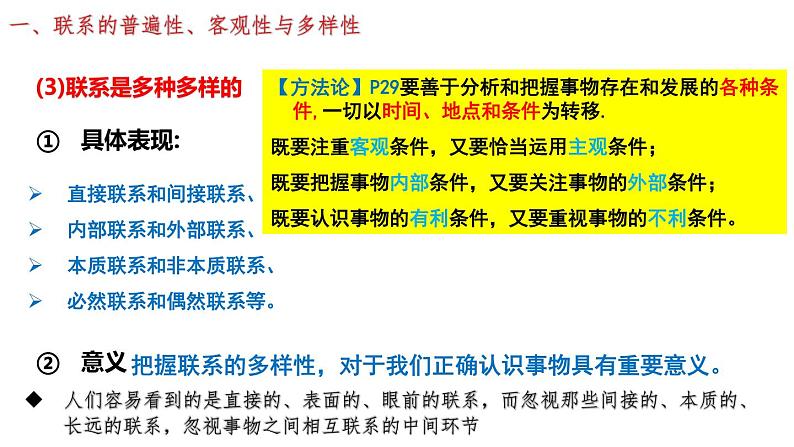 3.1世界是普遍联系的 课件-高中政治统编版必修四哲学与文化07