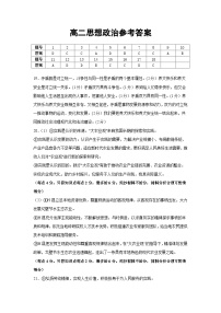 贵州省仁怀市第六中学2024-2025学年高二上学期第一次月考政治试题