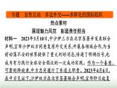 人教版高中思想政治選擇性必修1第4單元國(guó)際組織核心知識(shí)整合課件