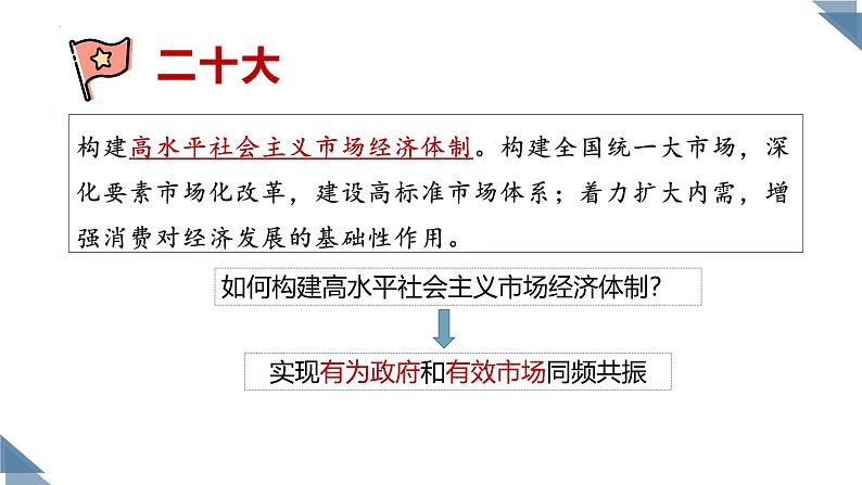 2.2更好发挥政府作用  课件-2024-2025学年高中政治统编版必修二经济与社会第3页