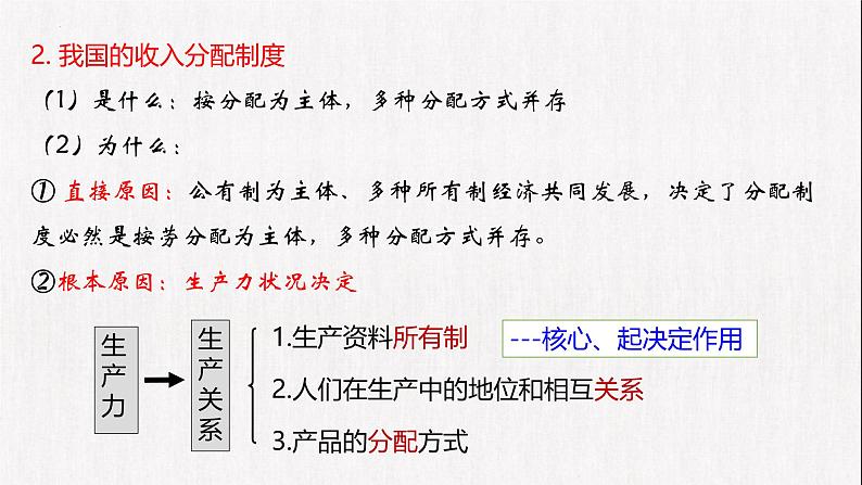 4.1我国的个人收入分配 课件-2024-2025学年高中政治统编版必修二经济与社会第5页