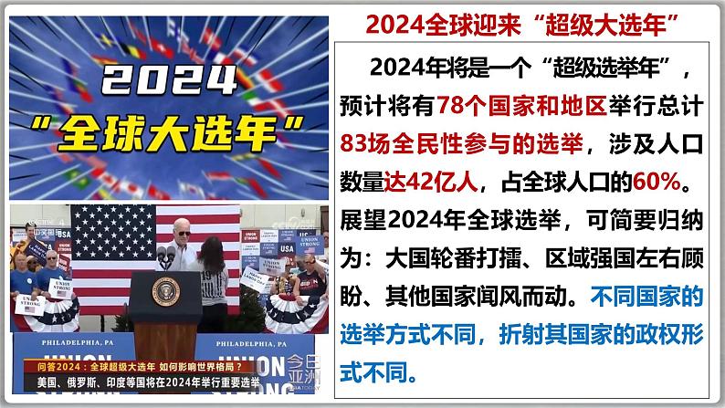 1.2国家的政权组织形式  课件-2024-2025学年高中政治统编版选择性必修一当代国际政治与经济第1页