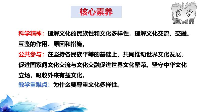 统编版高中政治必修四哲学与文化   8.1  文化的民族性与多样性  课件第4页