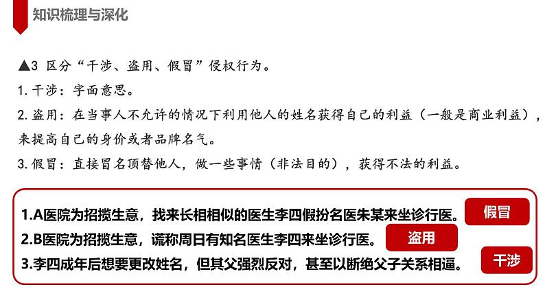 1.2 积极维护人身权利 课件-2024-2025学年高中政治统编版选择性二法律与生活07