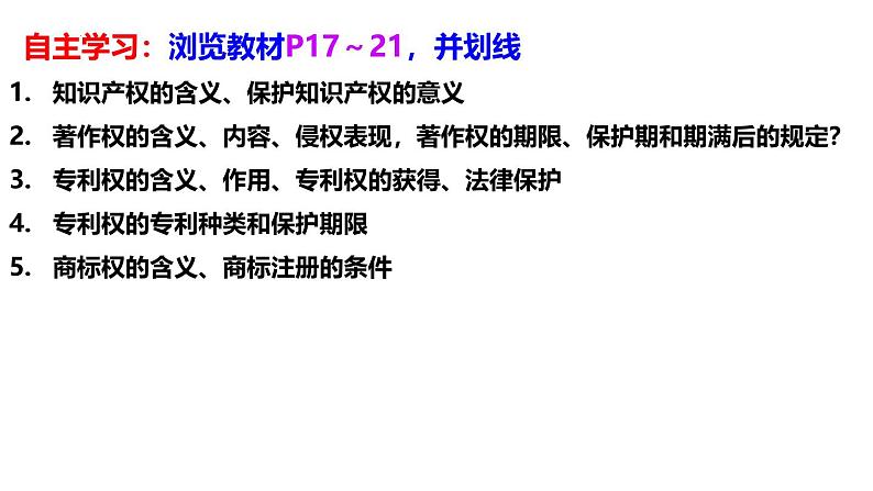 2.2尊重知识产权 课件-2023-2024学年高中政治统编版选择性必修二法律与生活第3页