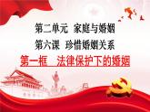 6.1 法律保护下的婚姻  课件-2023-2024学年高中政治统编版选择性必修二法律与生活