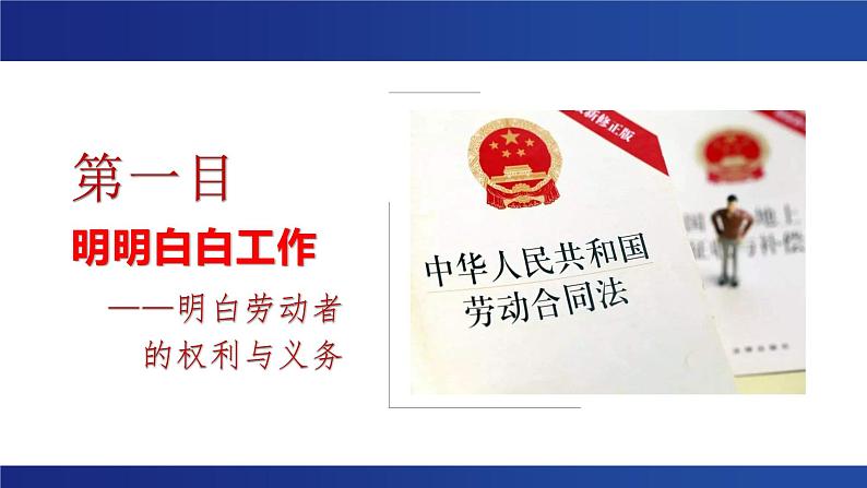 7.2心中有数上职场  课件-2024-2025学年高中政治统编版选择性必修二法律与生活第3页