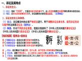 9.2解析三大诉讼 课件-2024-2025学年高中政治统编版选择性必修二法律与生活