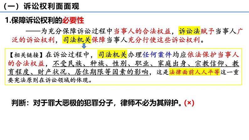 10.1 正确行使诉讼权利 课件-2024-2025学年高中政治统编版选择性必修二法律与生活第4页