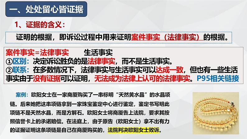 10.3 依法收集运用证据 课件-2023-2024学年高中政治统编版选择性必修二法律与生活第4页