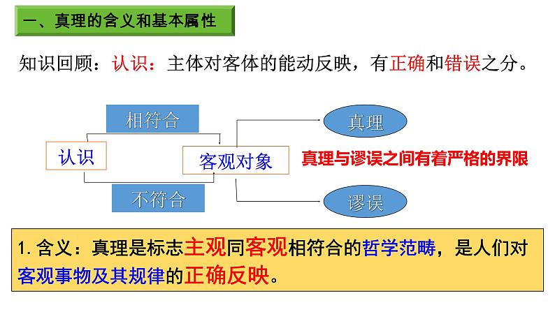 4.2 在实践中追求和发展真理 课件-2024-2025学年高中政治统编版必修四哲学与文化第4页