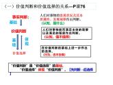 6.2 价值判断和价值选择 课件-2024-2025学年高中政治统编版必修四哲学与文化