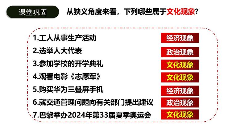 7.1文化的内涵与功能 课件-2024-2025学年高中政治统编版必修四哲学与文化07