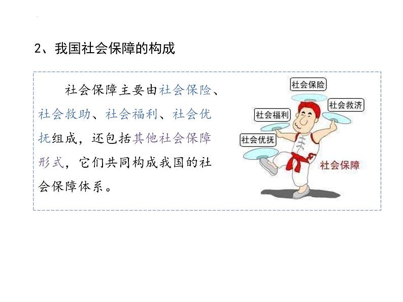 4.2我国的社会保障 课件-2024-2025学年高中政治统编版必修二经济与社会第6页